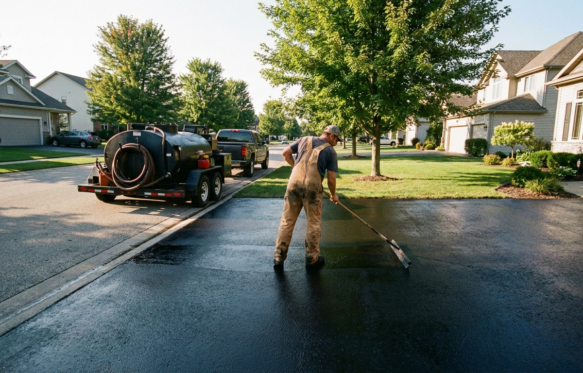 Book a Full Sealcoating Season, Not One Driveway