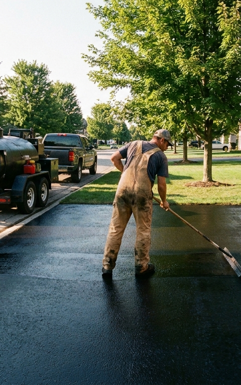 Book a Full Sealcoating Season, Not One Driveway