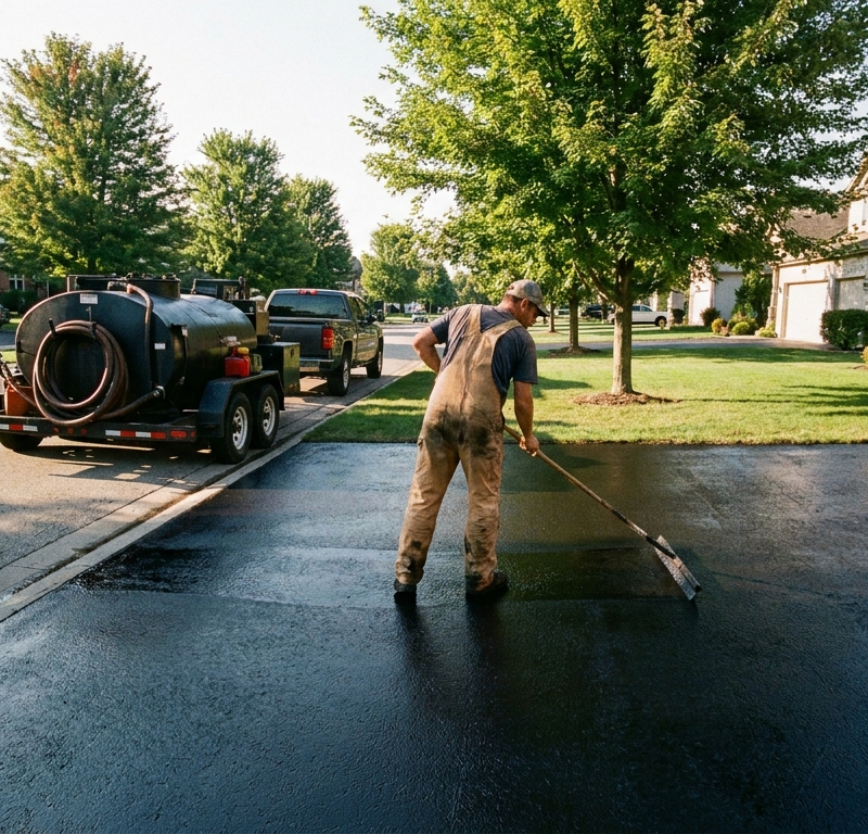 Book a Full Sealcoating Season, Not One Driveway