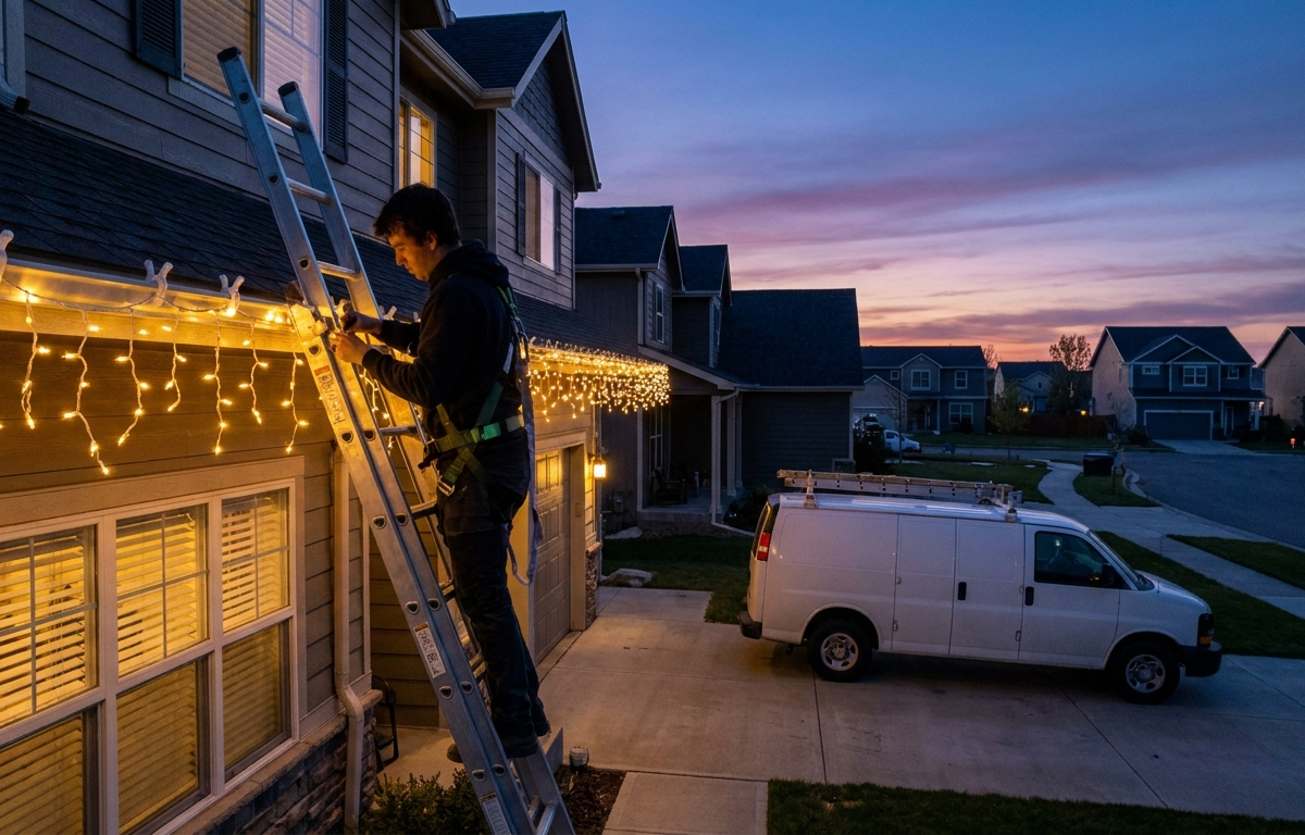 Book Your Holiday Lighting Season Before Fall Hits