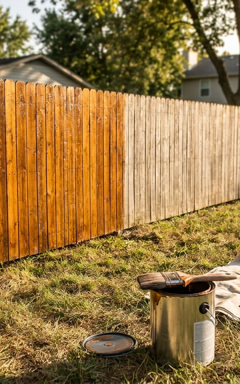 Sell the Stain, Not Just the Fence
